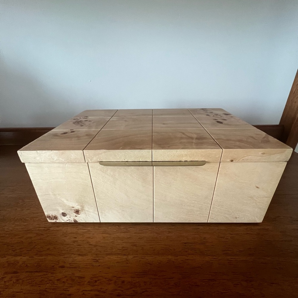 Decorative wood box